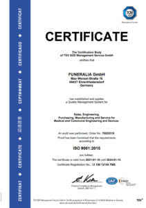 Certificate ISO